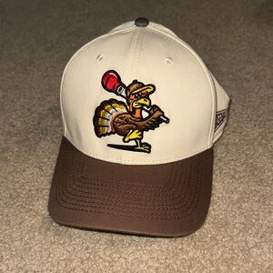 Baseballism NWOT Gobblers Shallow Crown Snapback Hat